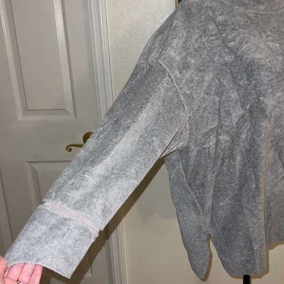 J Jill ultra soft pull over top in gray - Sz XL - Picture 4 of 7